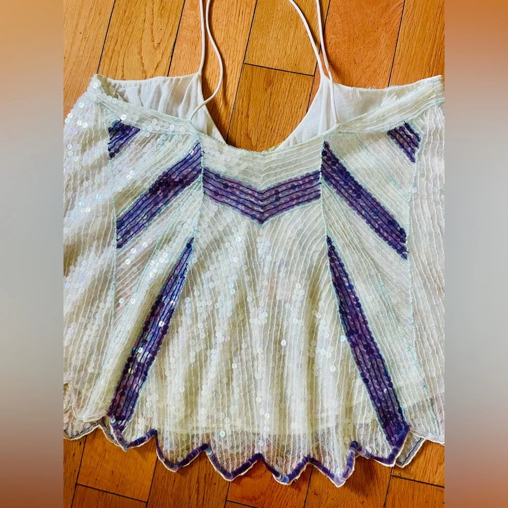 Free People Sequin Embellished Camisole - Picture 7 of 11